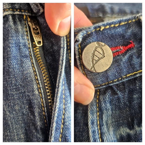 Genetic Denim Distressed Jeans Size 31 - Picture 5 of 16